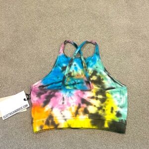 Electric & Rose Multicolor Tie-Dye Tank Top
